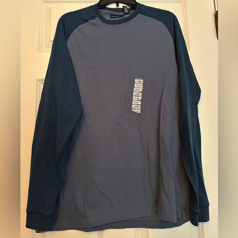 John Ashford Men’s Long Sleeve Tee Size Large